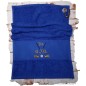 Preview: Golfhandtuch blau mit Initialen